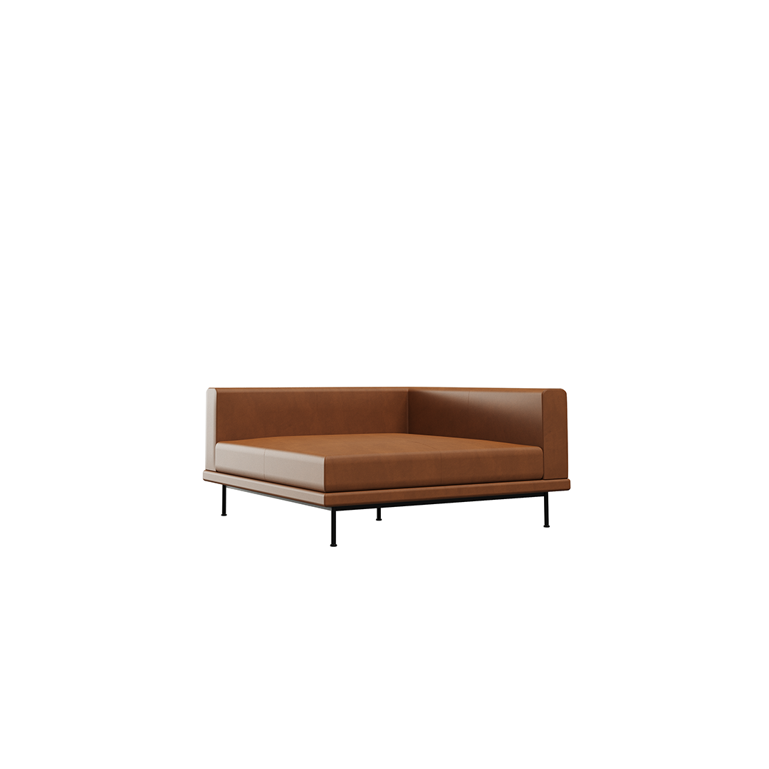 NO9. 1360 Square Couch Leather Module