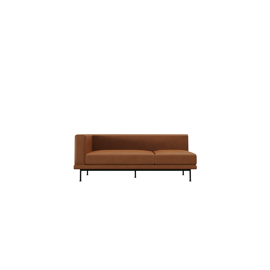 NO9. Armrest Twin Leather Module (Seat/Tray)