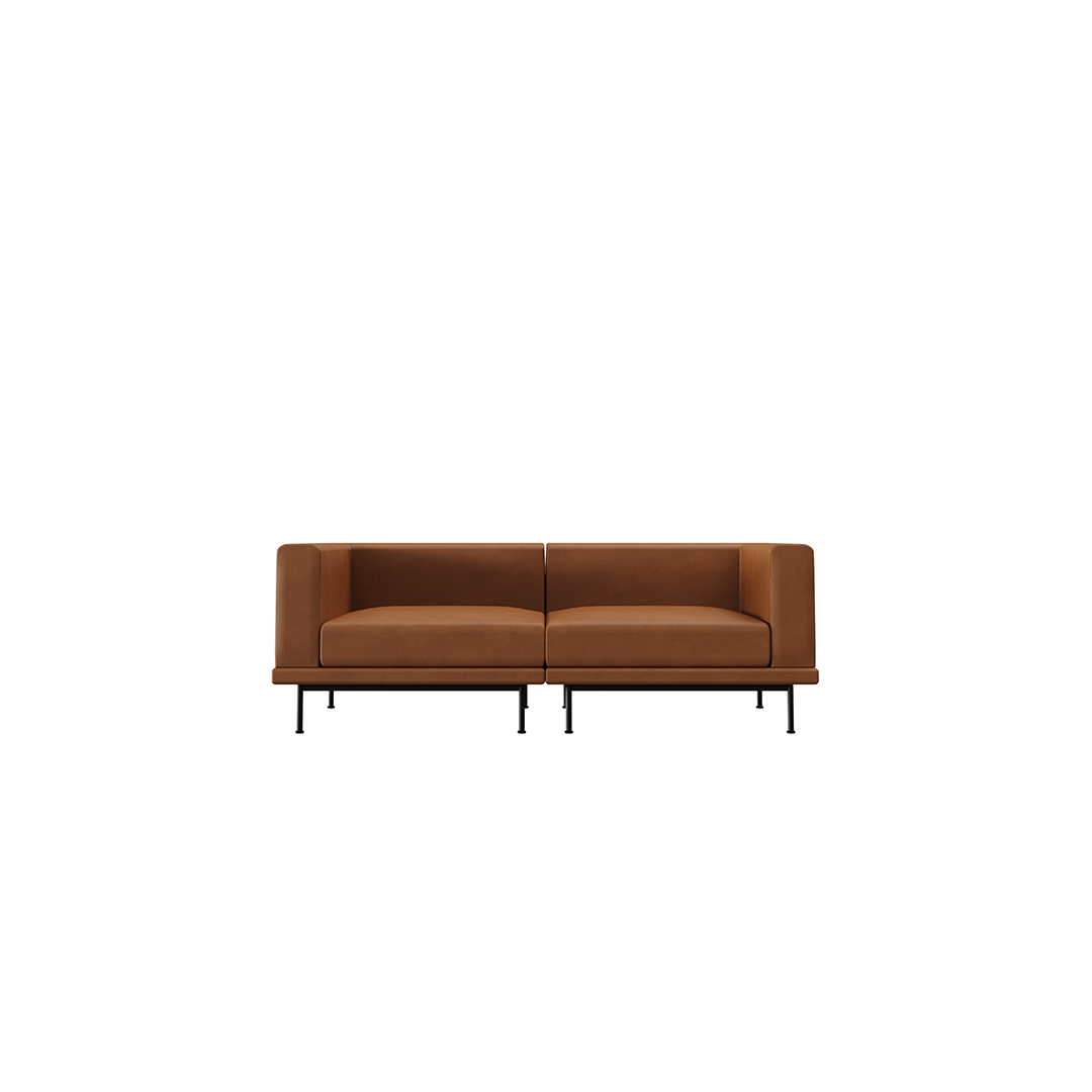 NO9. 2 Units Leather Sofa(Standard) /3 Size