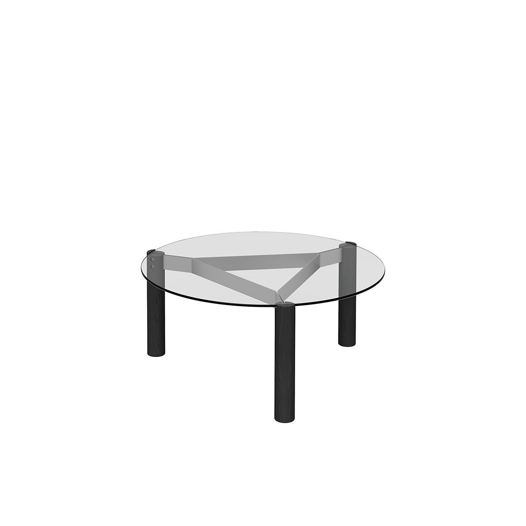 Join Glass Sofa Table_Circle
