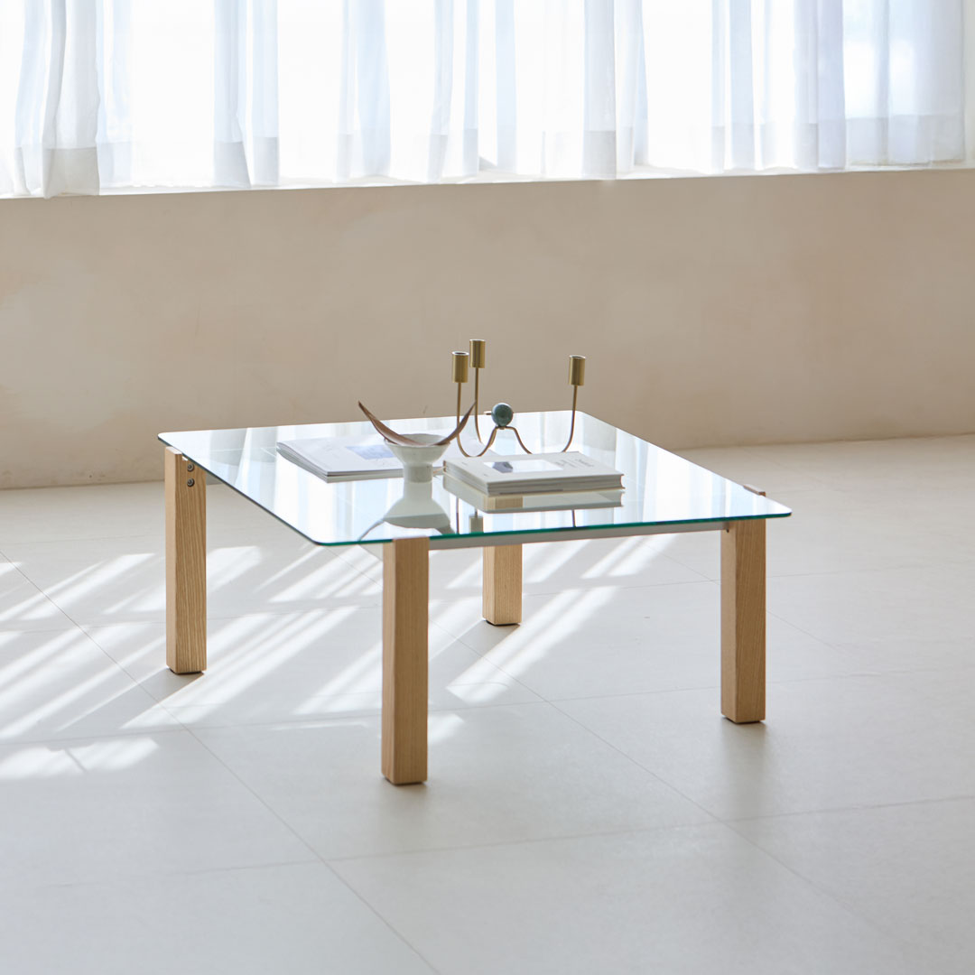 Join Glass Sofa Table_Square