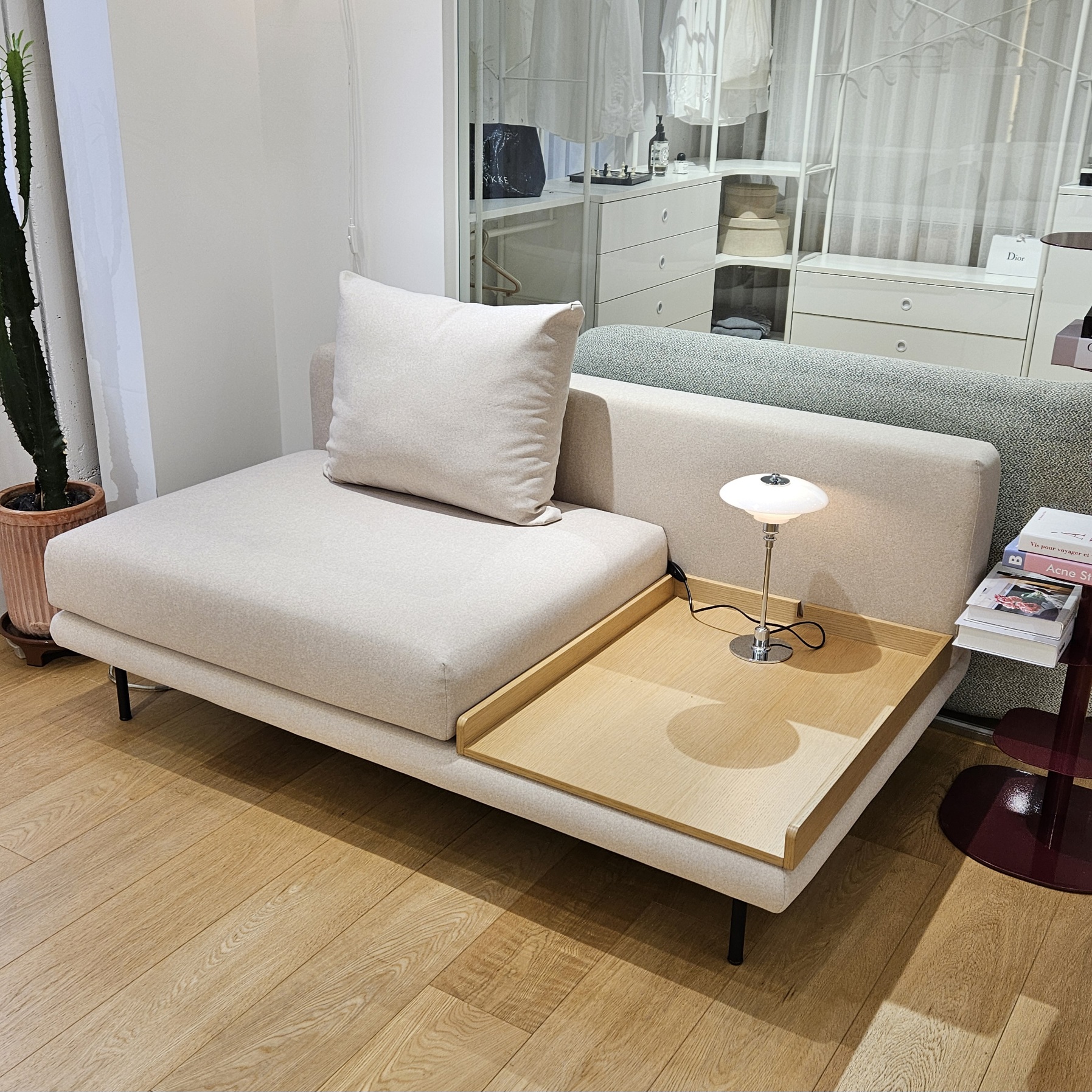 [Display Sale] NO9. Armless Twin Tray + Cushion(600X500)