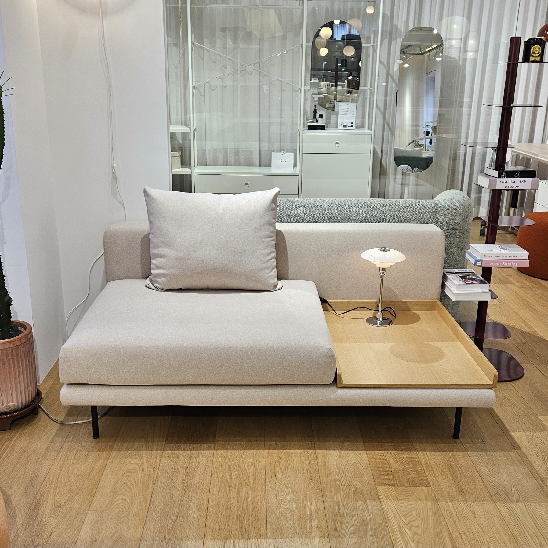 [Display Sale] NO9. Armless Twin Tray + Cushion(600X500)