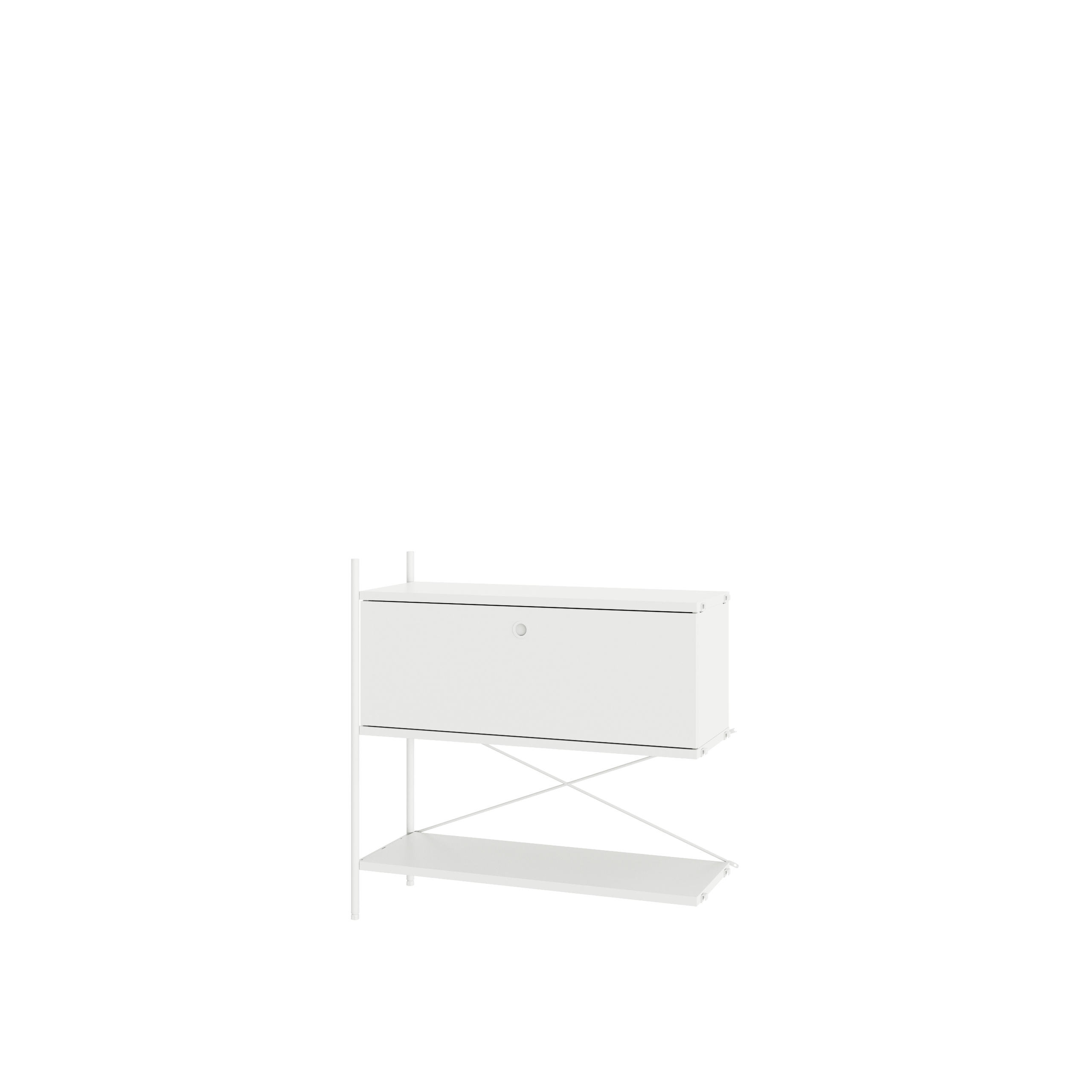Join System 960 3 Layers Shelf (Flap door Storage)_Extension