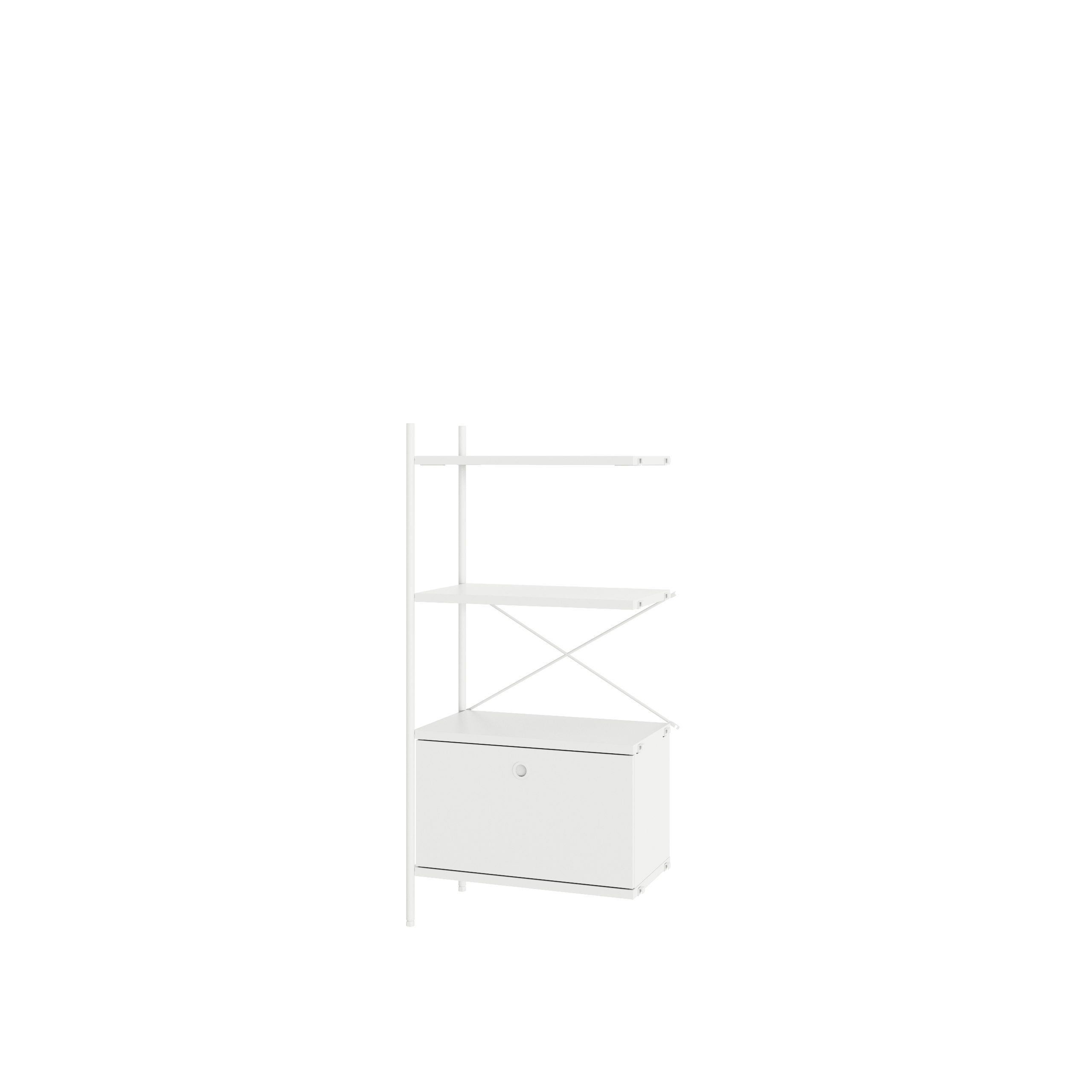 Join System 640 4 Layers Shelf (Flap door Storage)_Extension