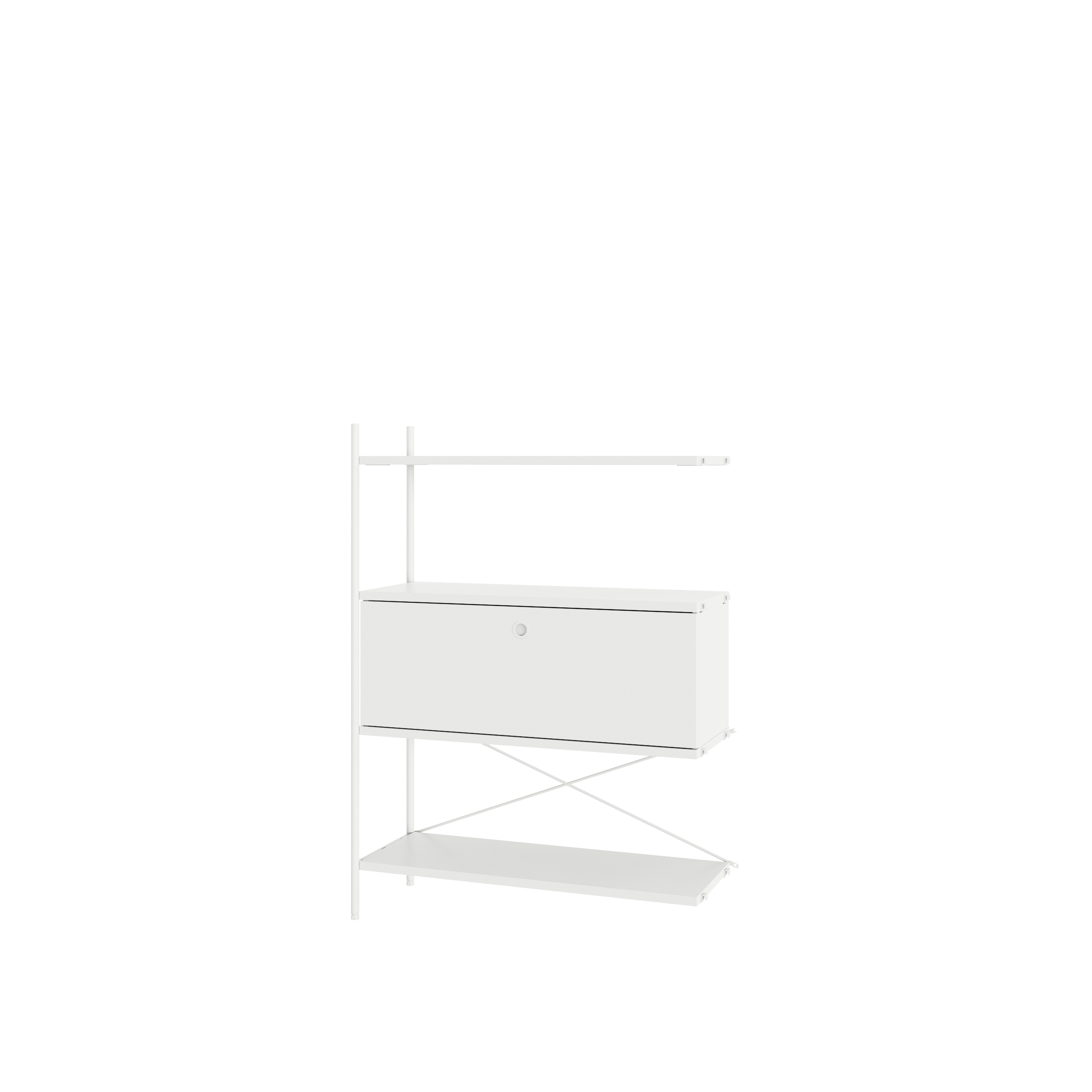 Join System 960 4 Layers Shelf (Flap door Storage)_Extension