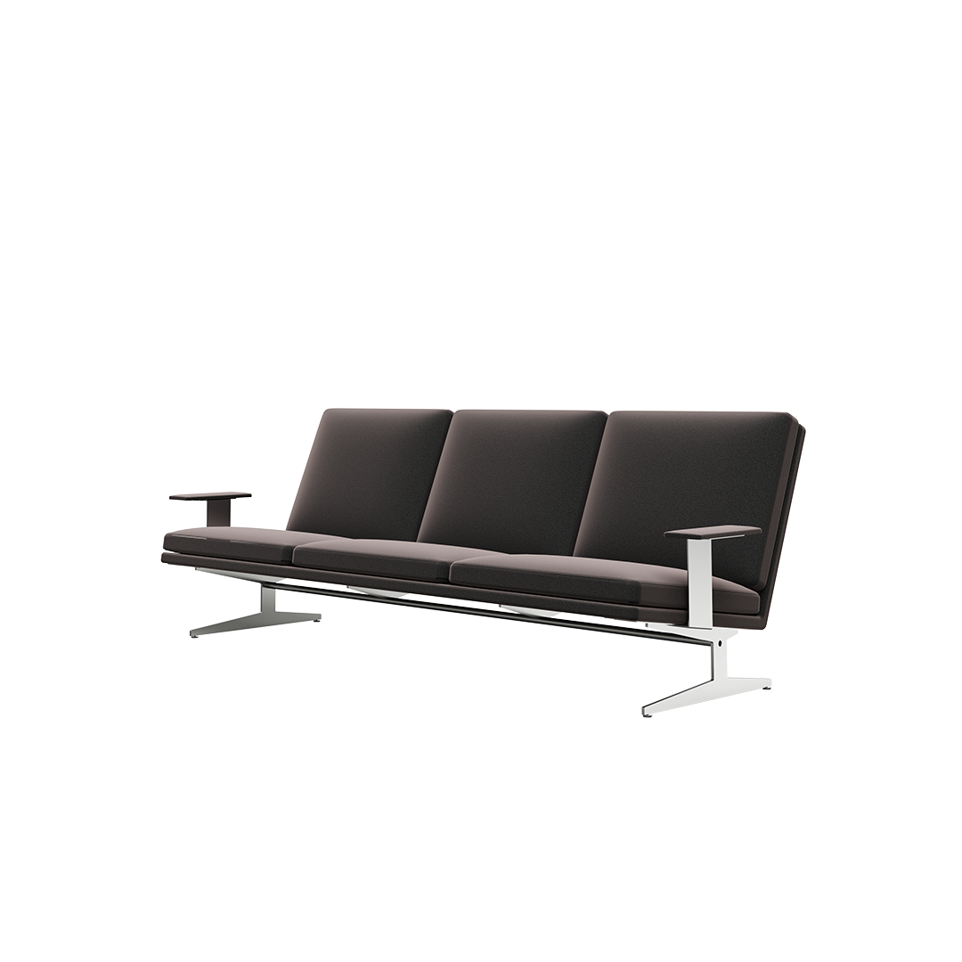 NO12. 2140 Lounge Sofa (3-seater tray)