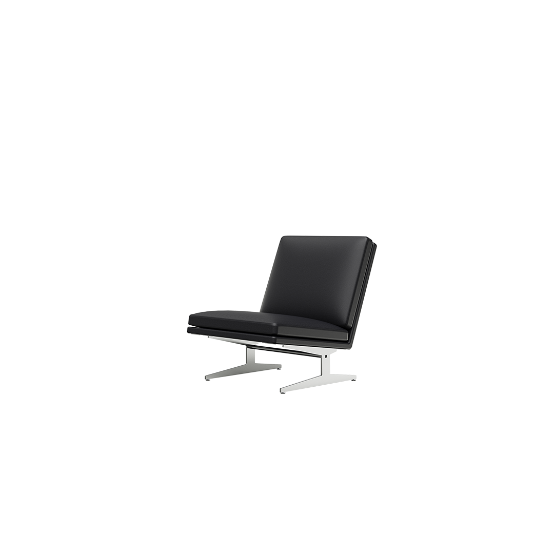 NO12. 640 Leather Lounge Sofa (1-seater)