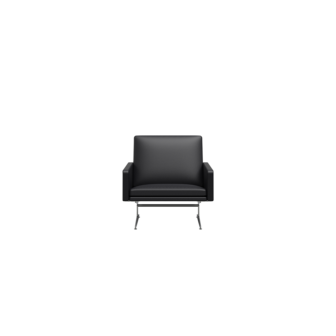NO12. 750 Leather Lounge Sofa (1-seater side arm)