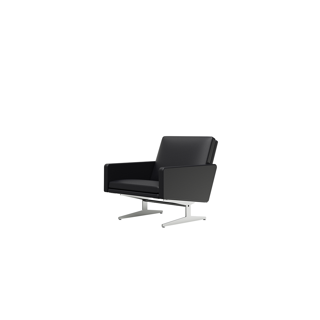 NO12. 750 Leather Lounge Sofa (1-seater side arm)
