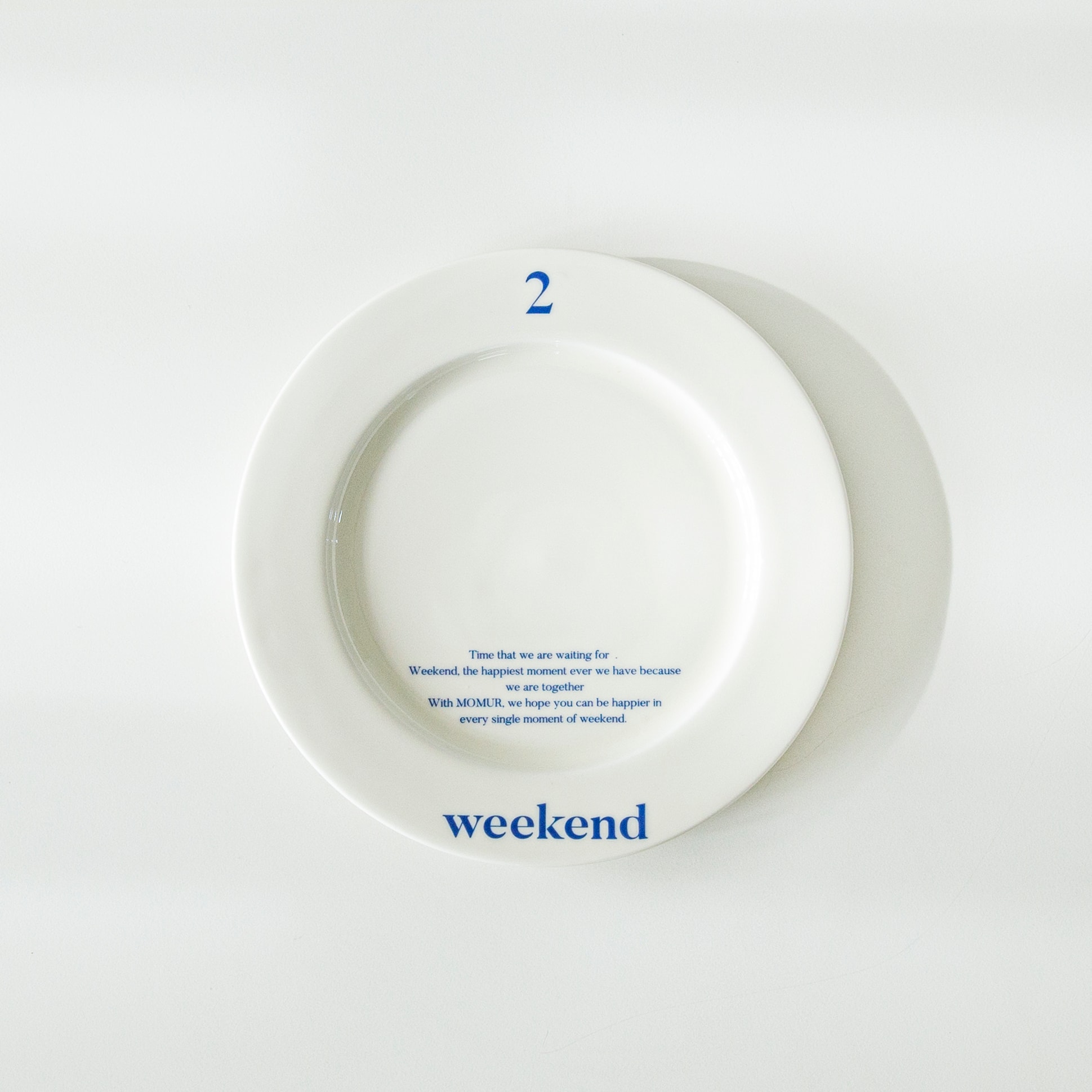 [weekend 2] 원형 플레이트 S ‘Ivory’