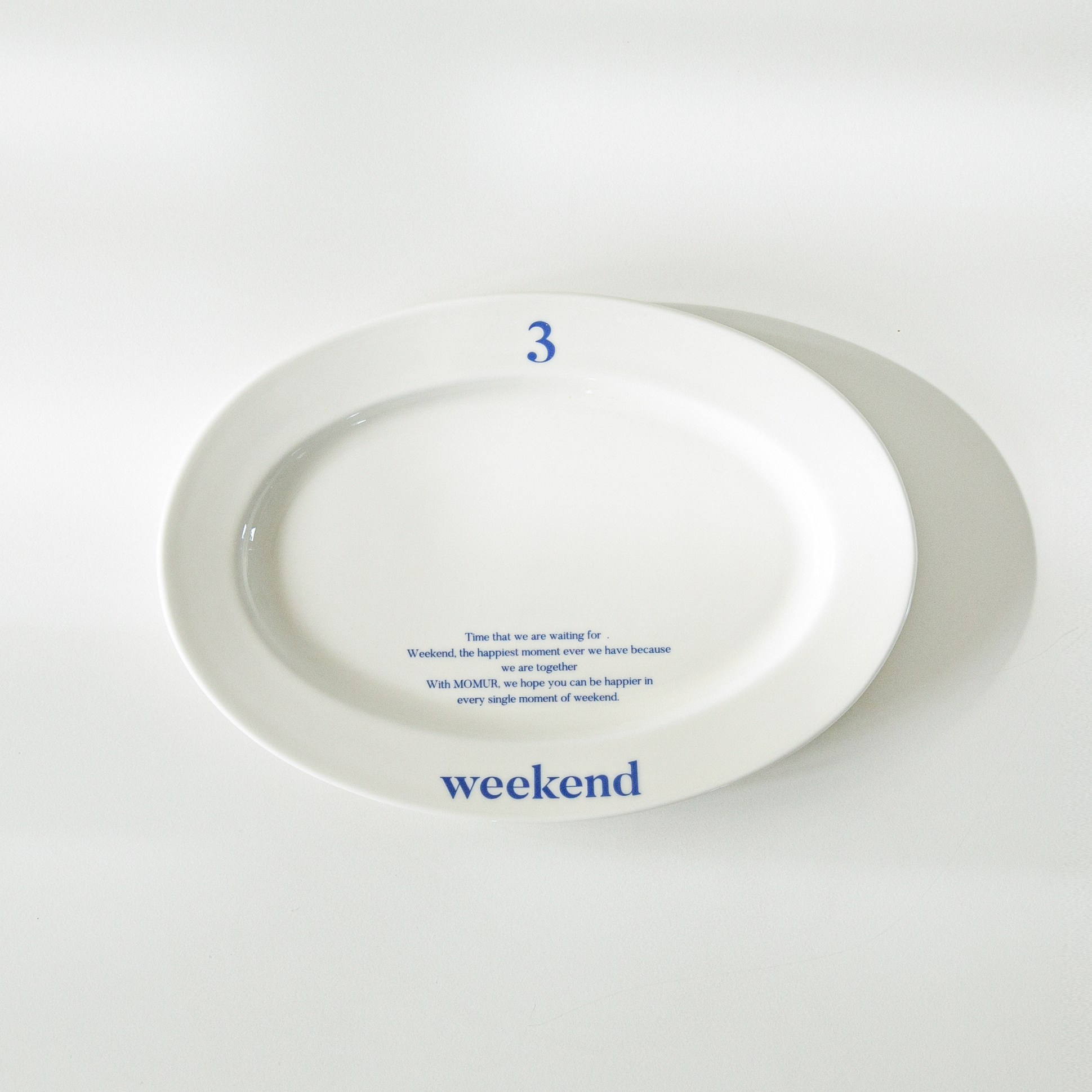 [weekend 2] 오발플레이트 'Ivory'