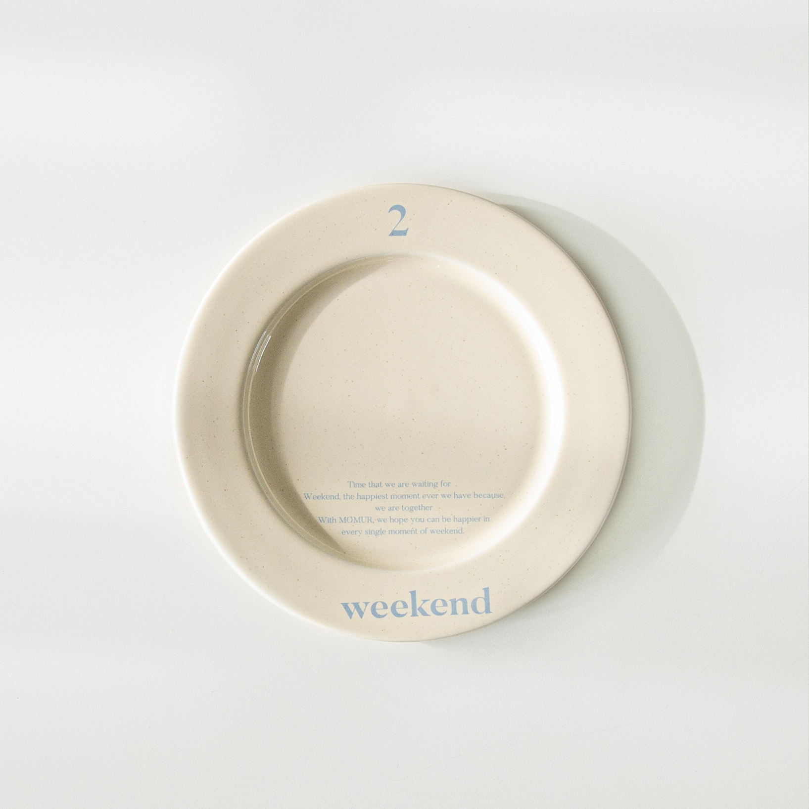 [weekend 2] 원형 플레이트 S ‘butter’