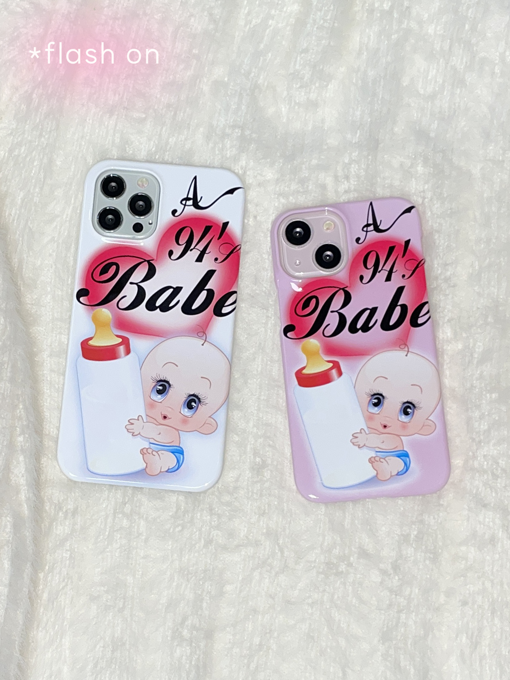 [custom] Babe case /3color