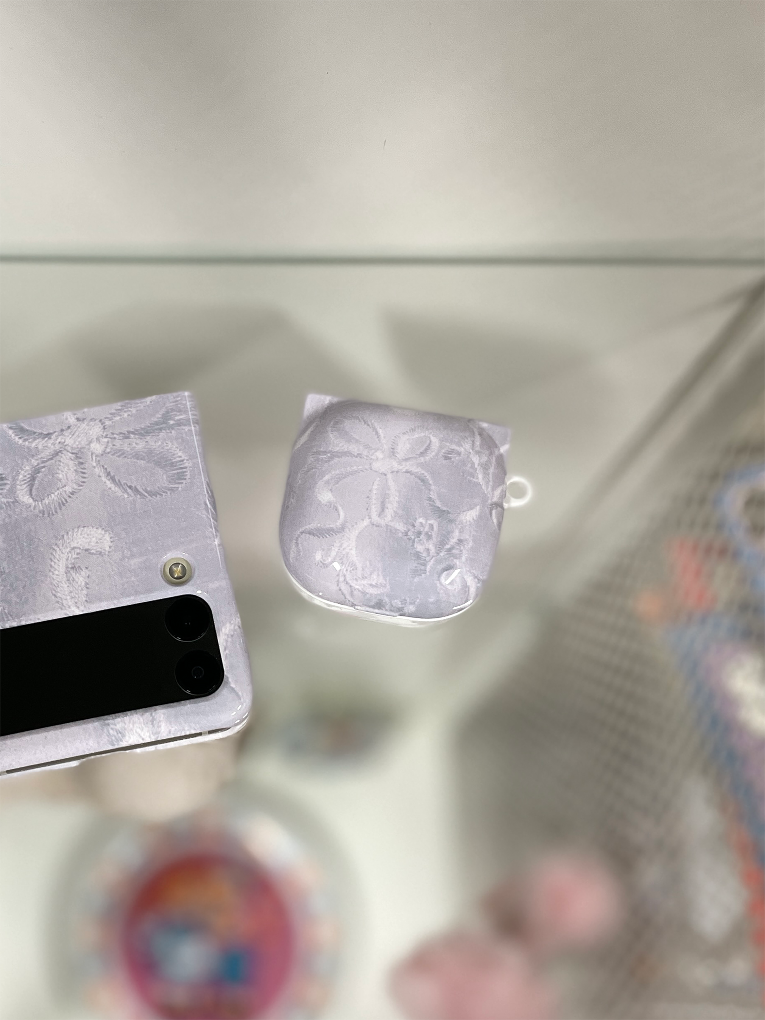 french ribbon buds case