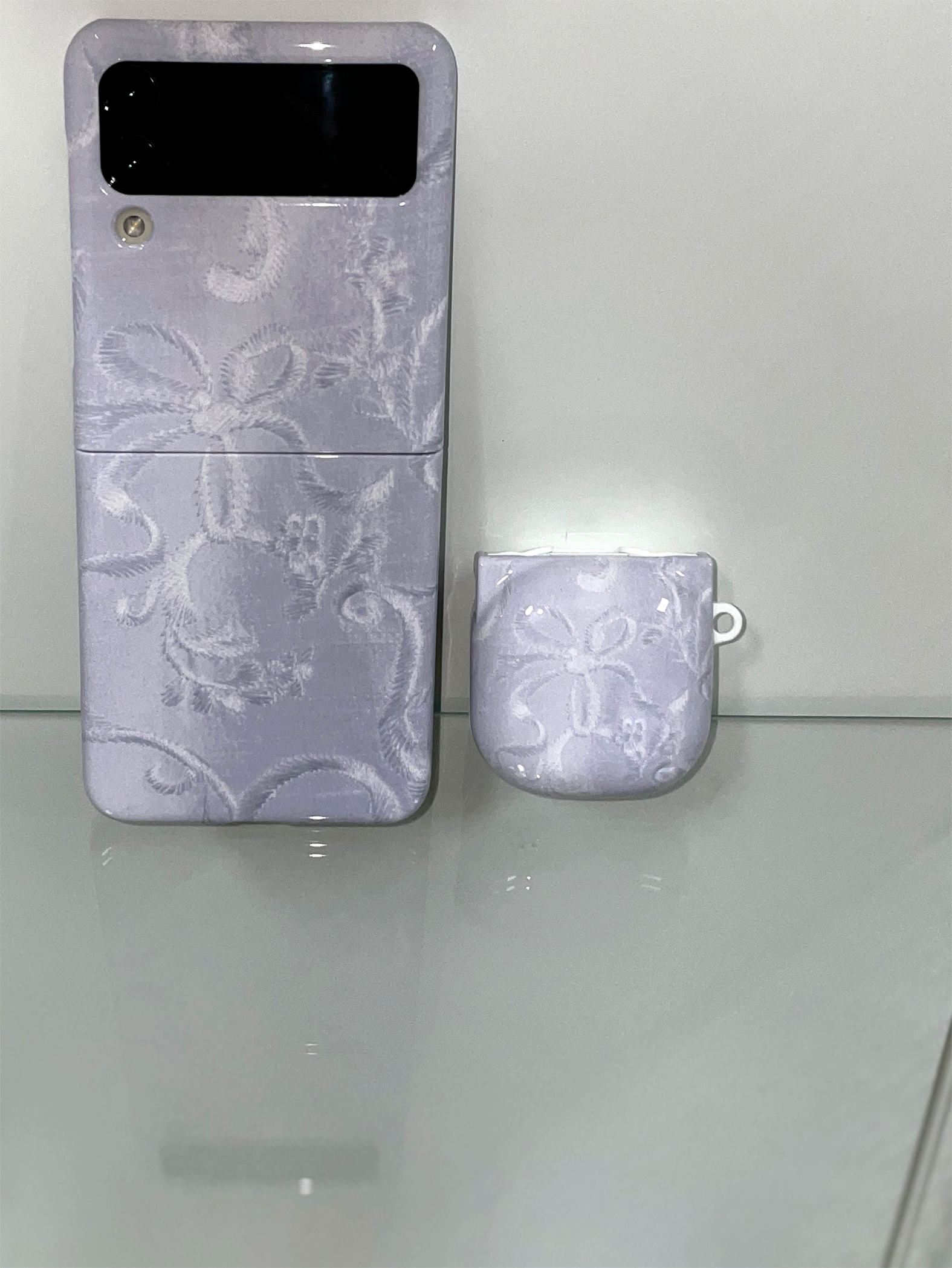 french ribbon buds case
