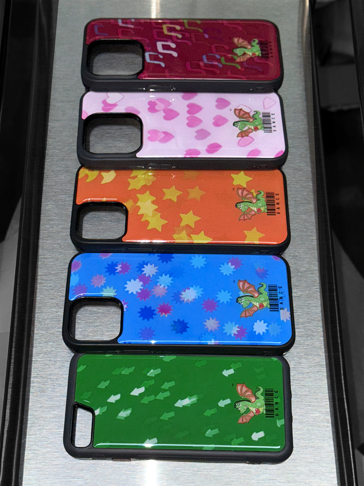 Heartful Dragon epoxy case