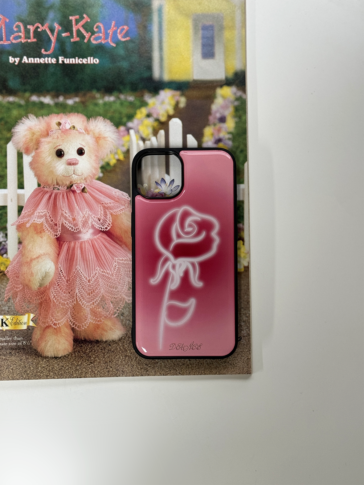 Neon Rose epoxy case