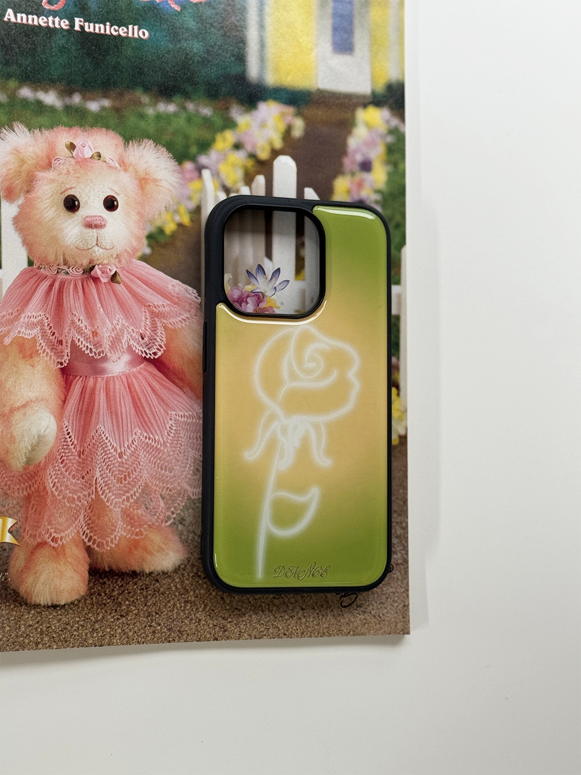 Neon Rose epoxy case