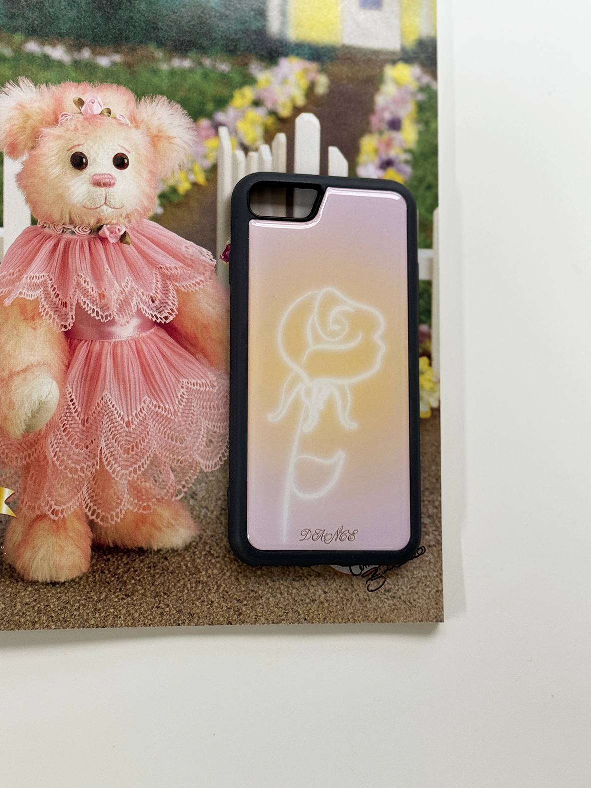 Neon Rose epoxy case