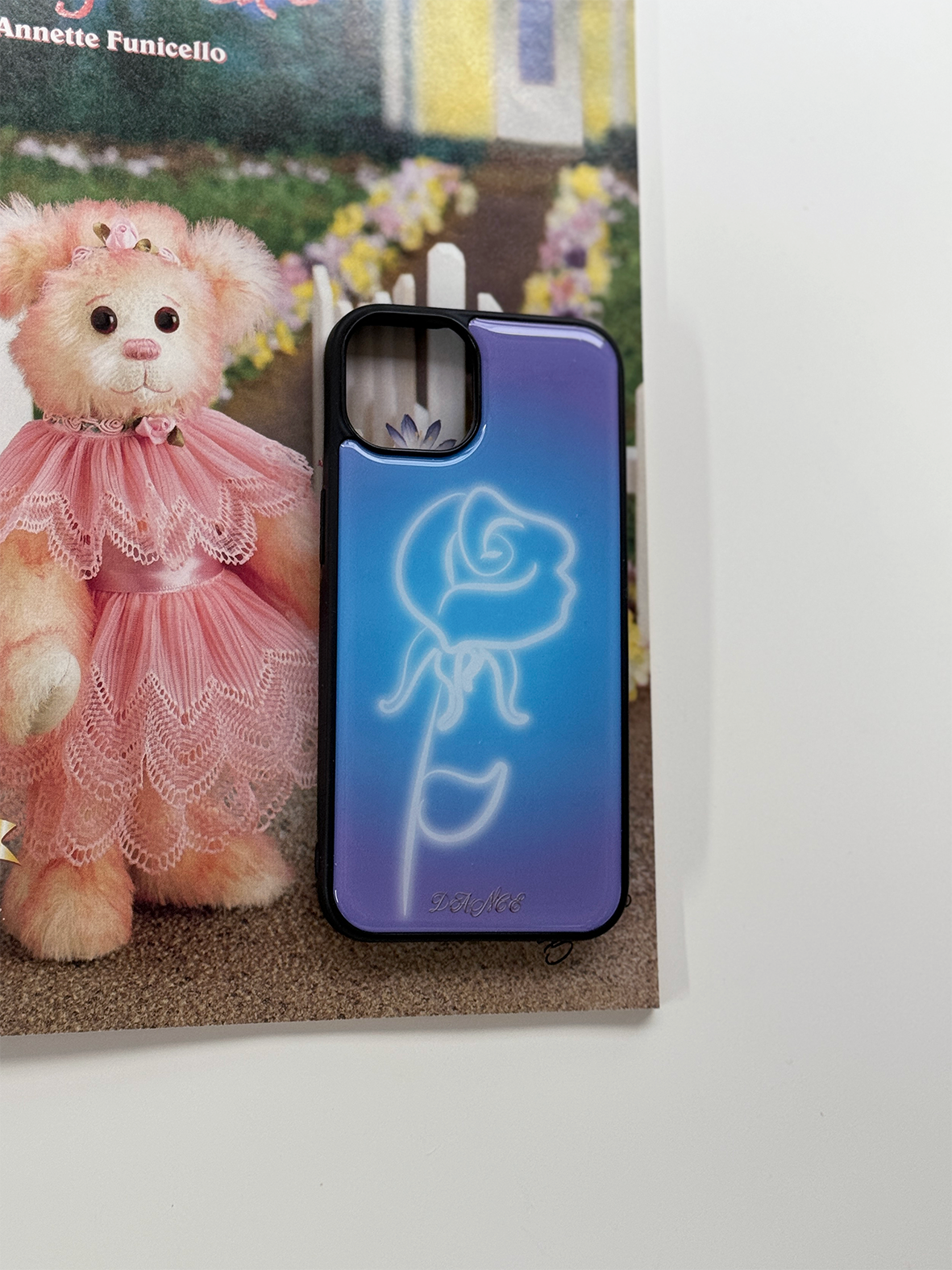 Neon Rose epoxy case