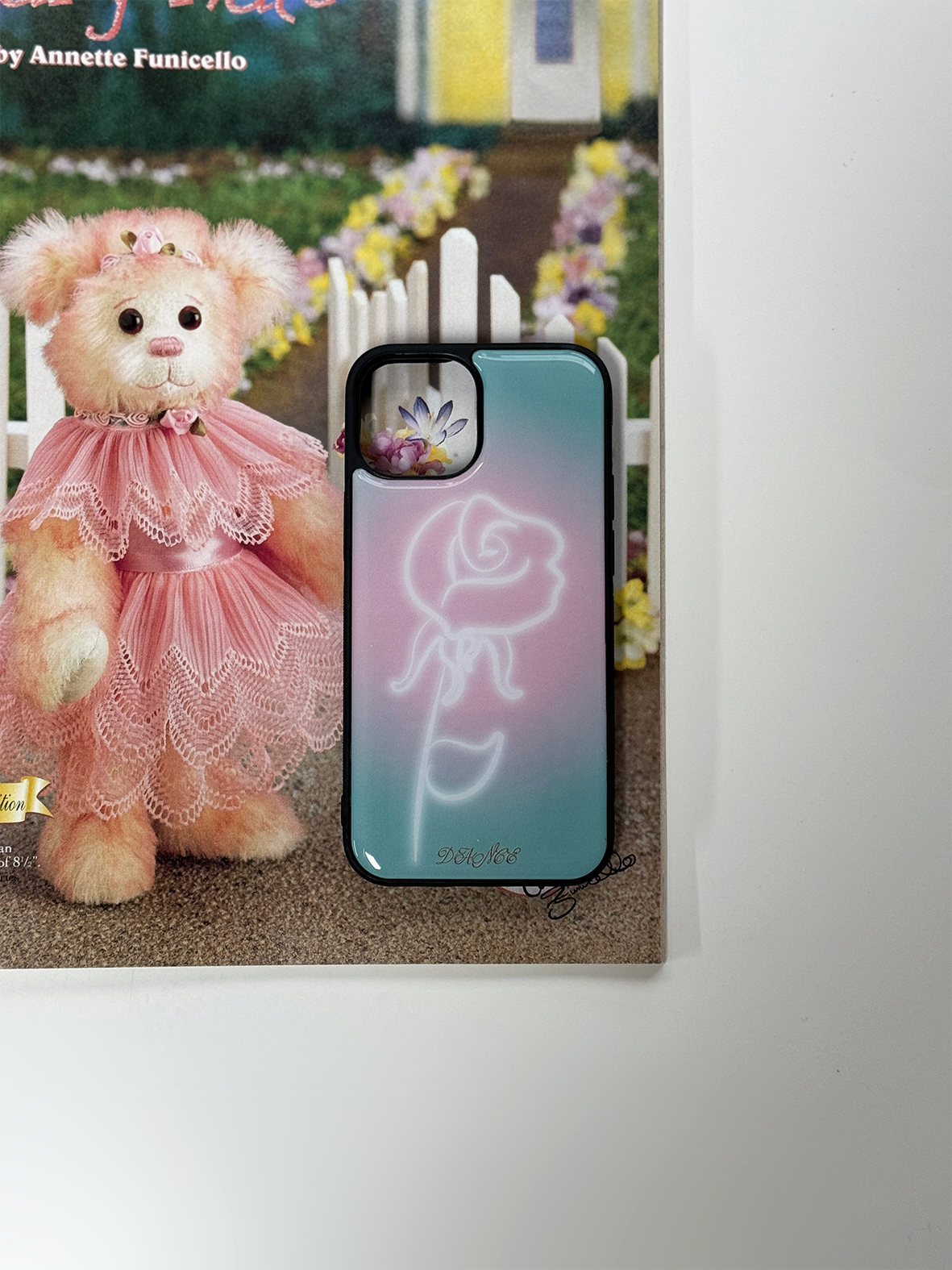 Neon Rose epoxy case