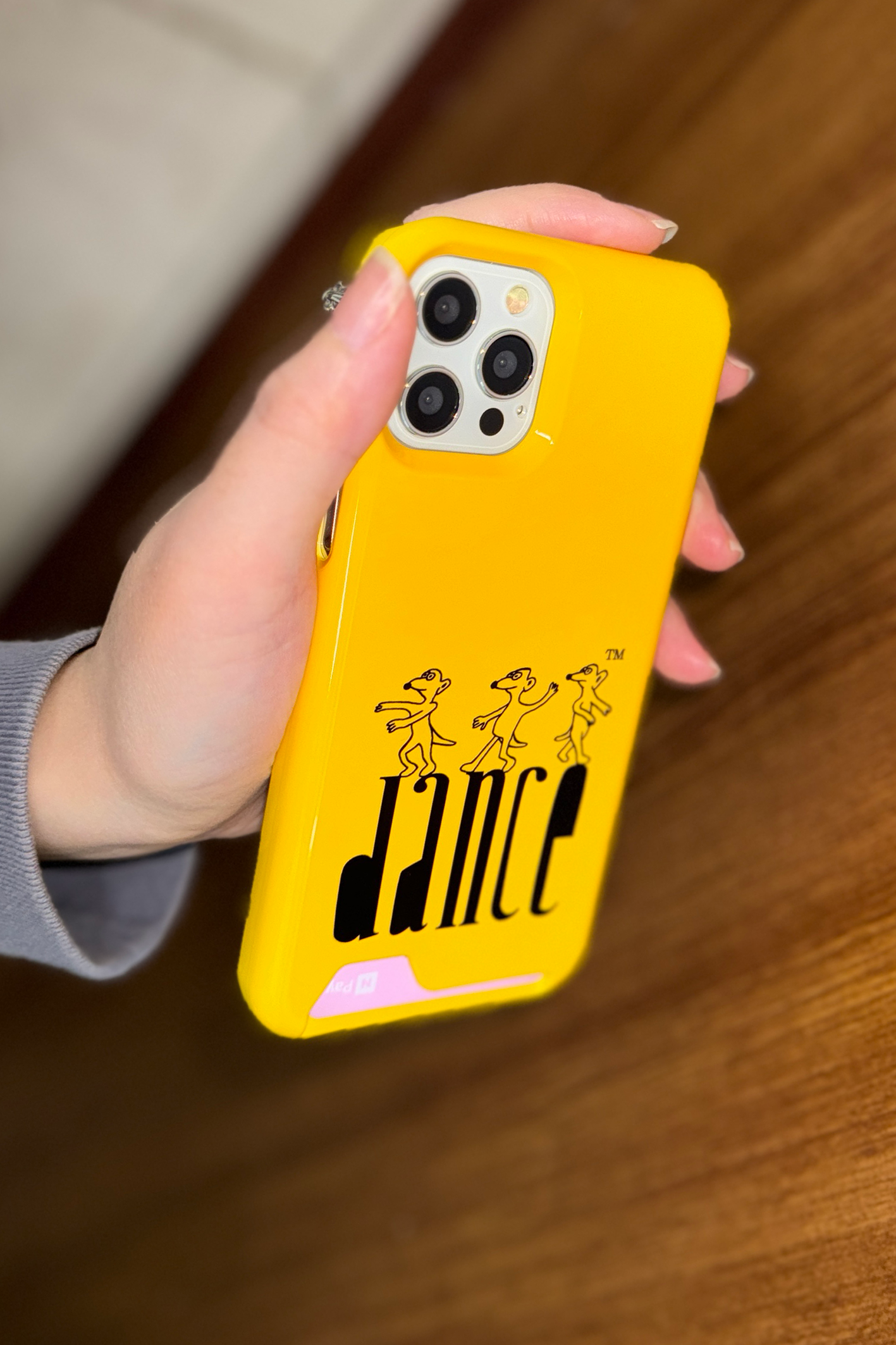 Dancing Mice - honey yellow
