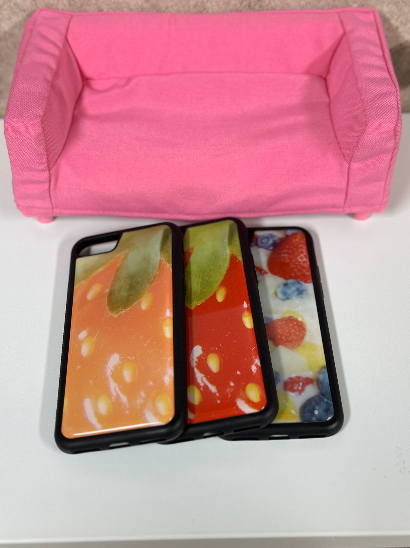 당일발송 새상품) 딸기의 변신은 무죄! epoxy case