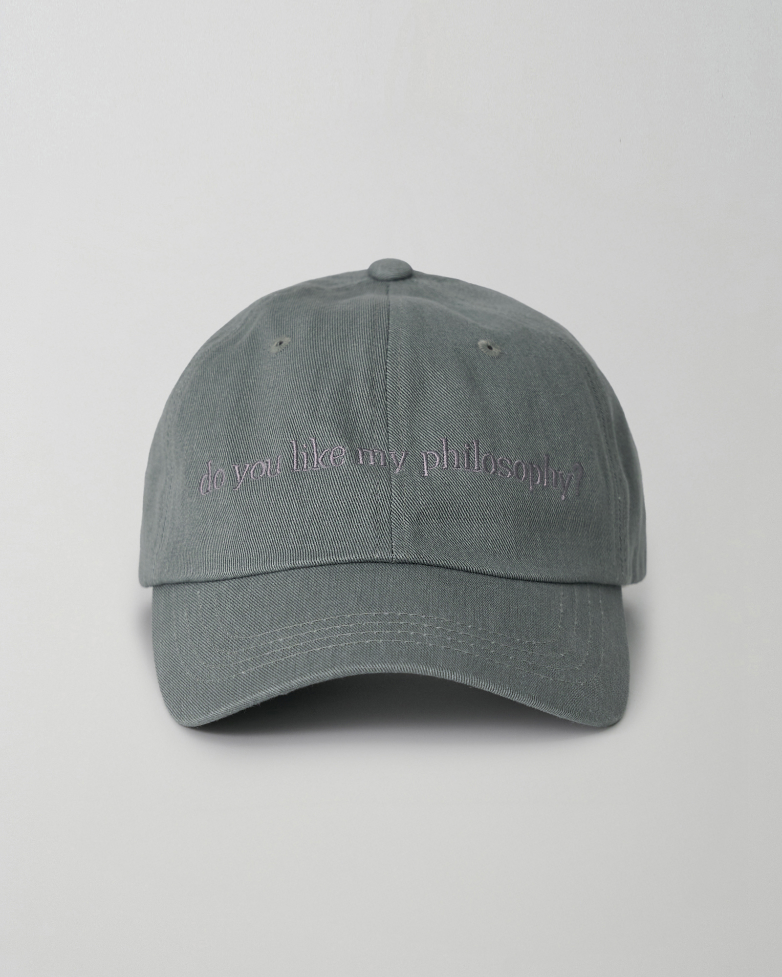 [ philosoph ] Logo Ball Cap - Green Milieu