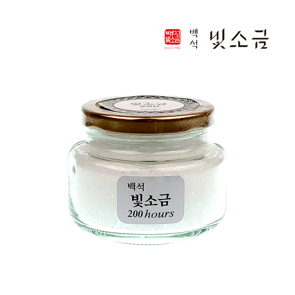 [본사직영]백석빛소금 200시간 알갱이 250g