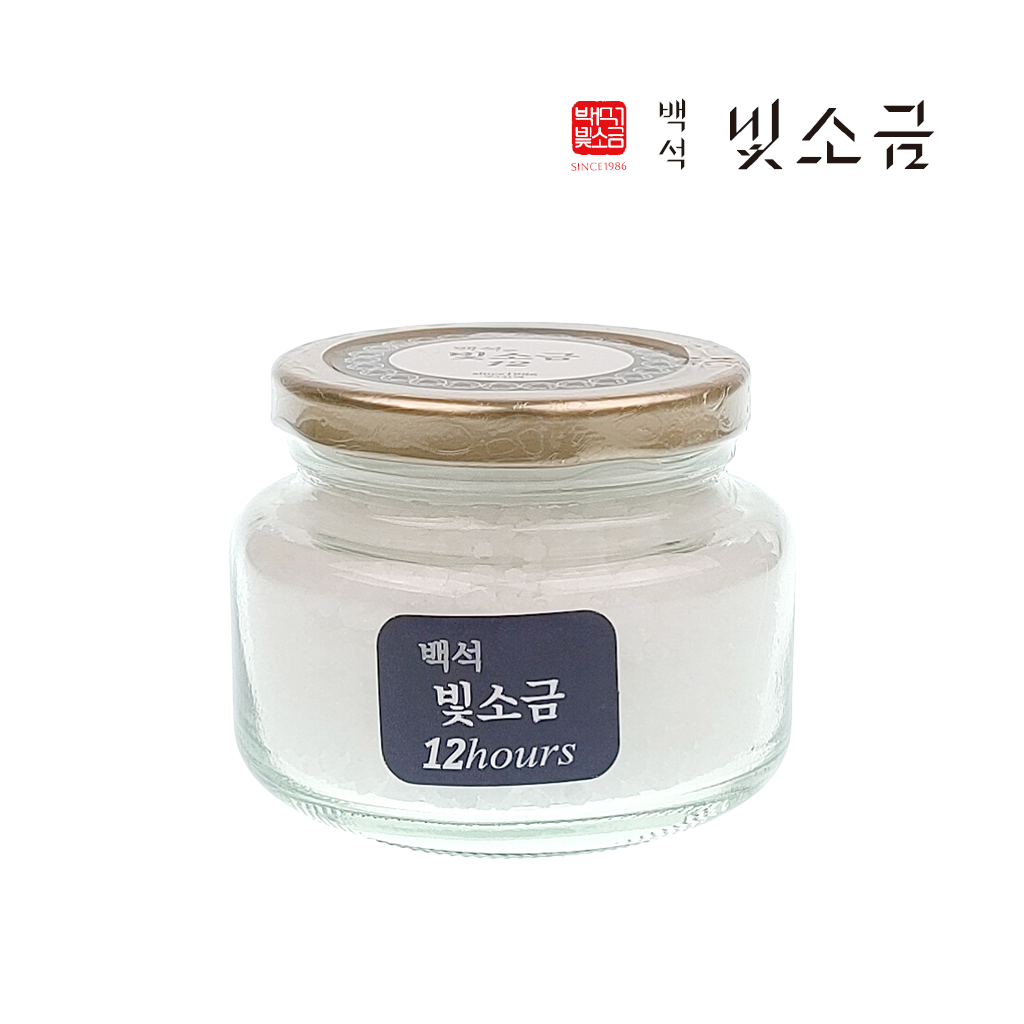 [본사직영]백석빛소금 12시간 알갱이 250g