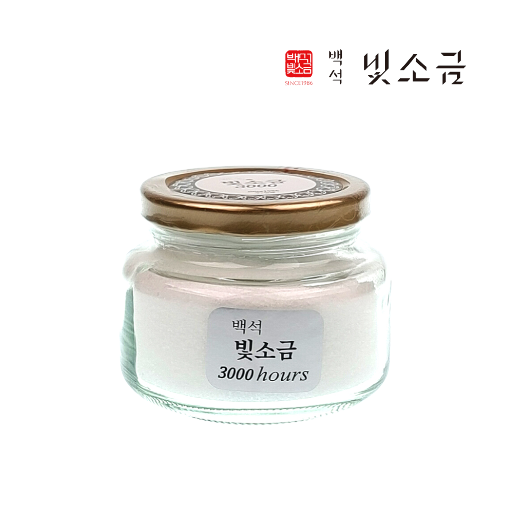 [본사직영]백석빛소금 3000시간 분말 250g