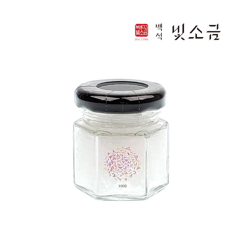 [본사직영]백석빛소금 1000시간 알갱이 35g