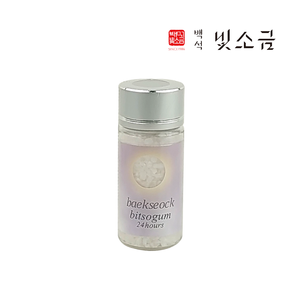 [본사직영]백석빛소금 24시간 미니 알갱이 40g
