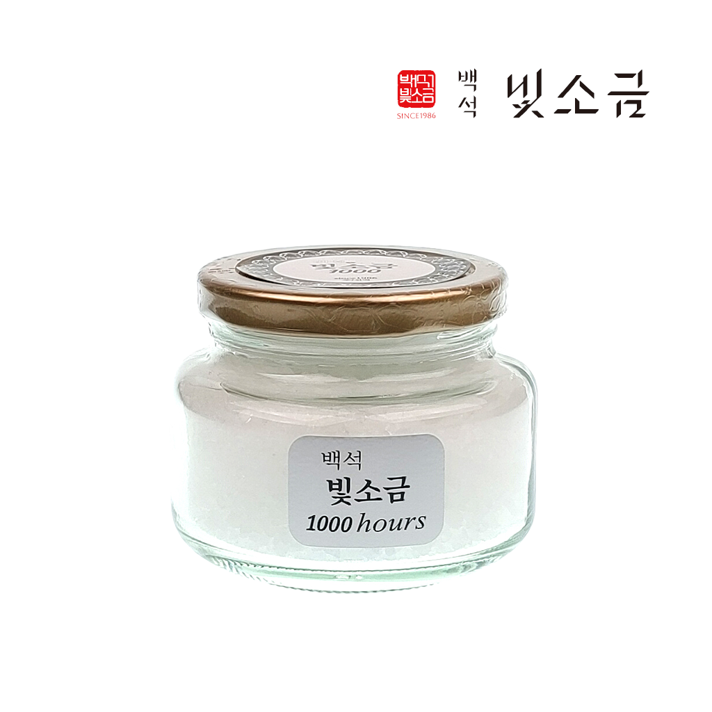 [본사직영]백석빛소금 1000시간 알갱이 250g