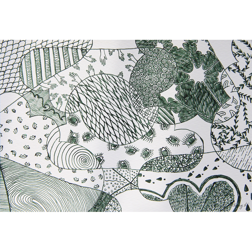 Drawing, Cloud : No.17