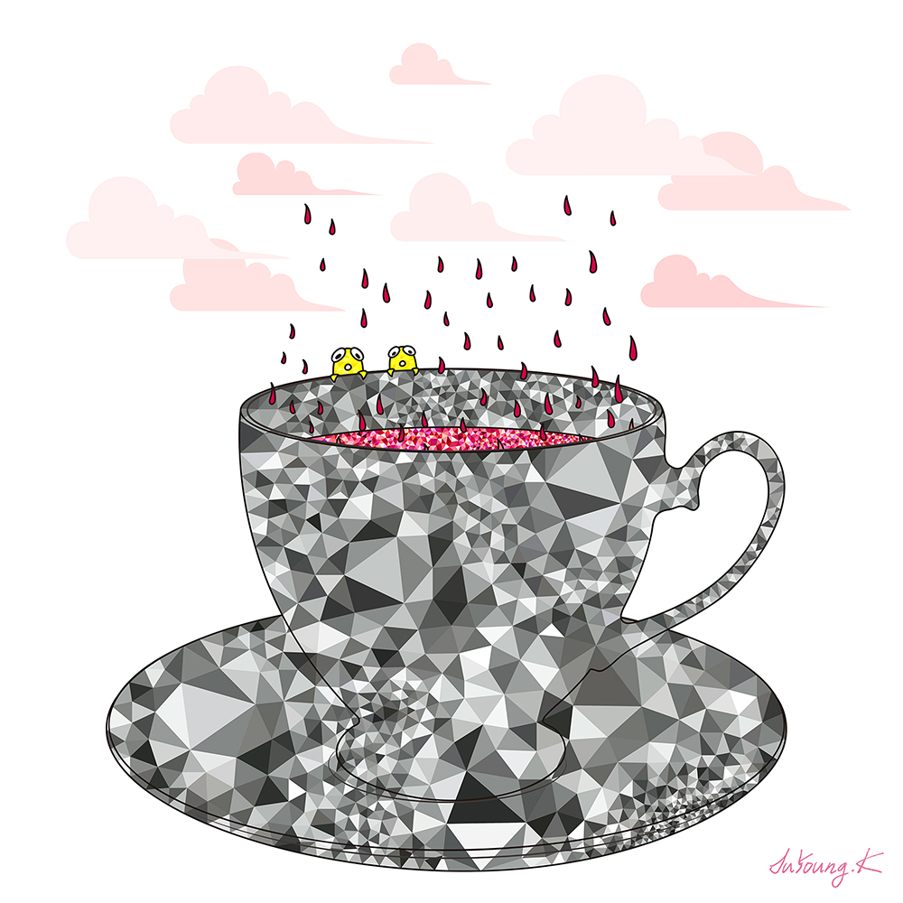 찻잔 그림 판매