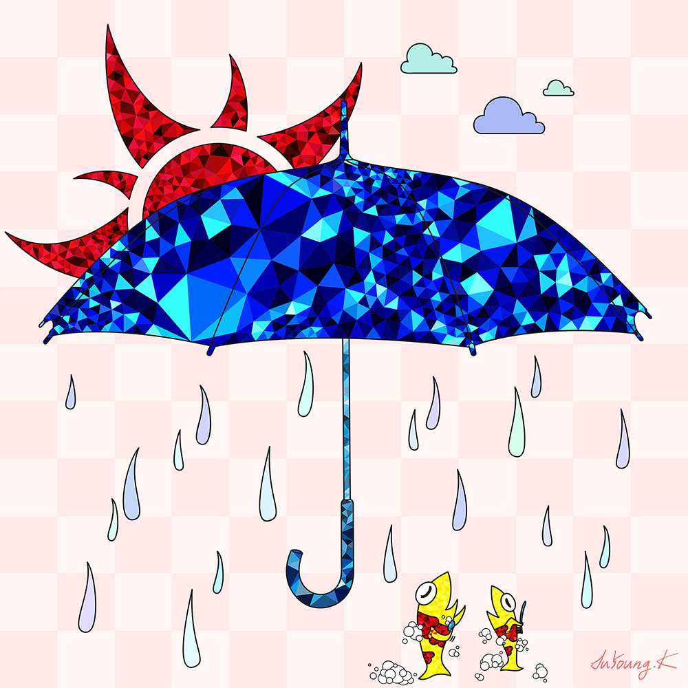 우산 그림 판매