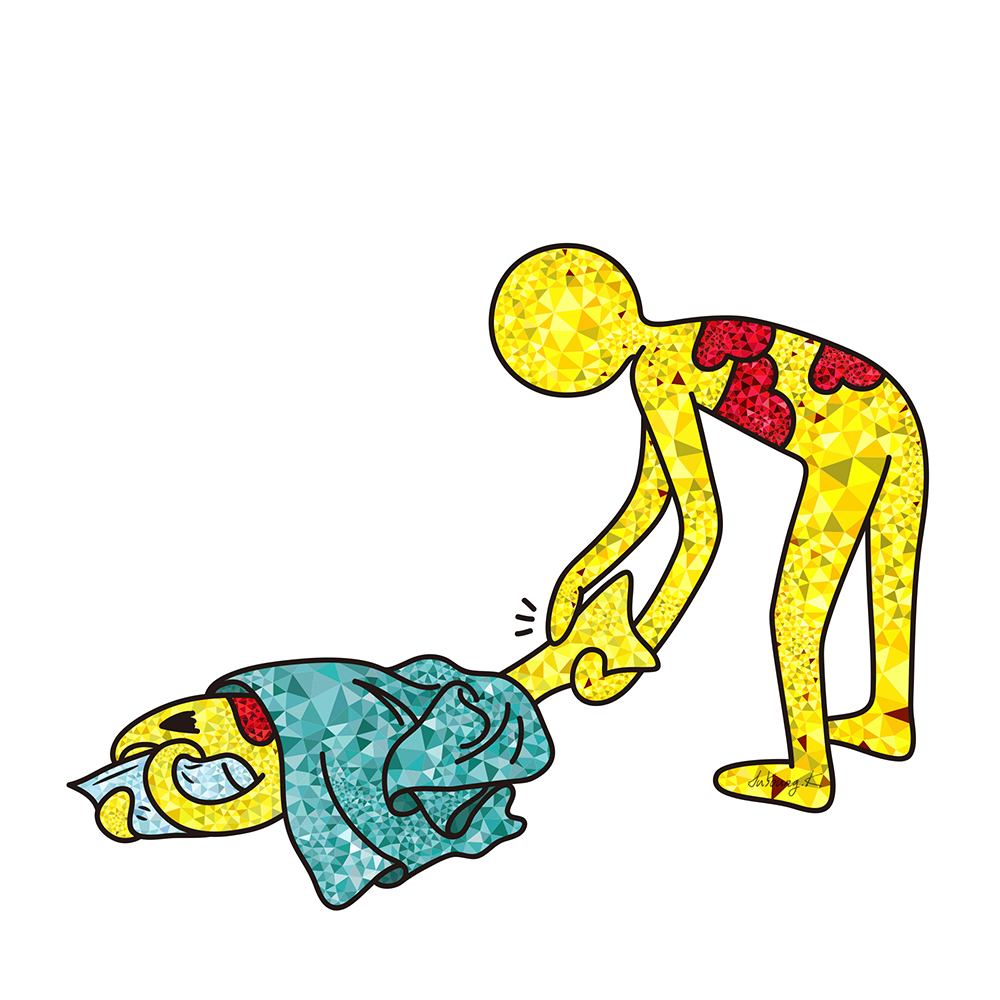 구름물고기와 구름맨 (get up) 그림 판매