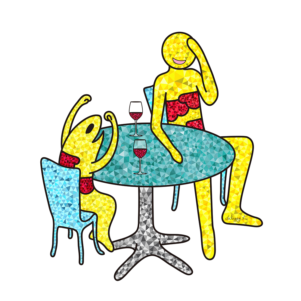 구름물고기와 구름맨 (he laughs) 그림 판매