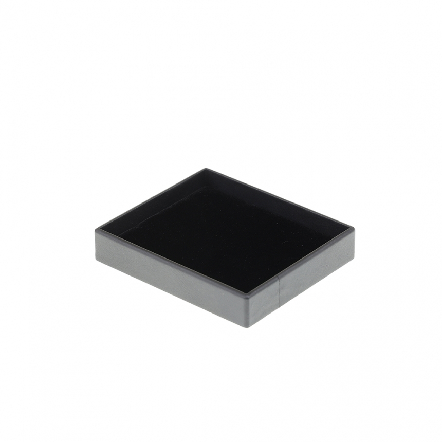 인조가죽 민판 악세사리 다용도 진열대 블랙 14.5x12.5x2.7