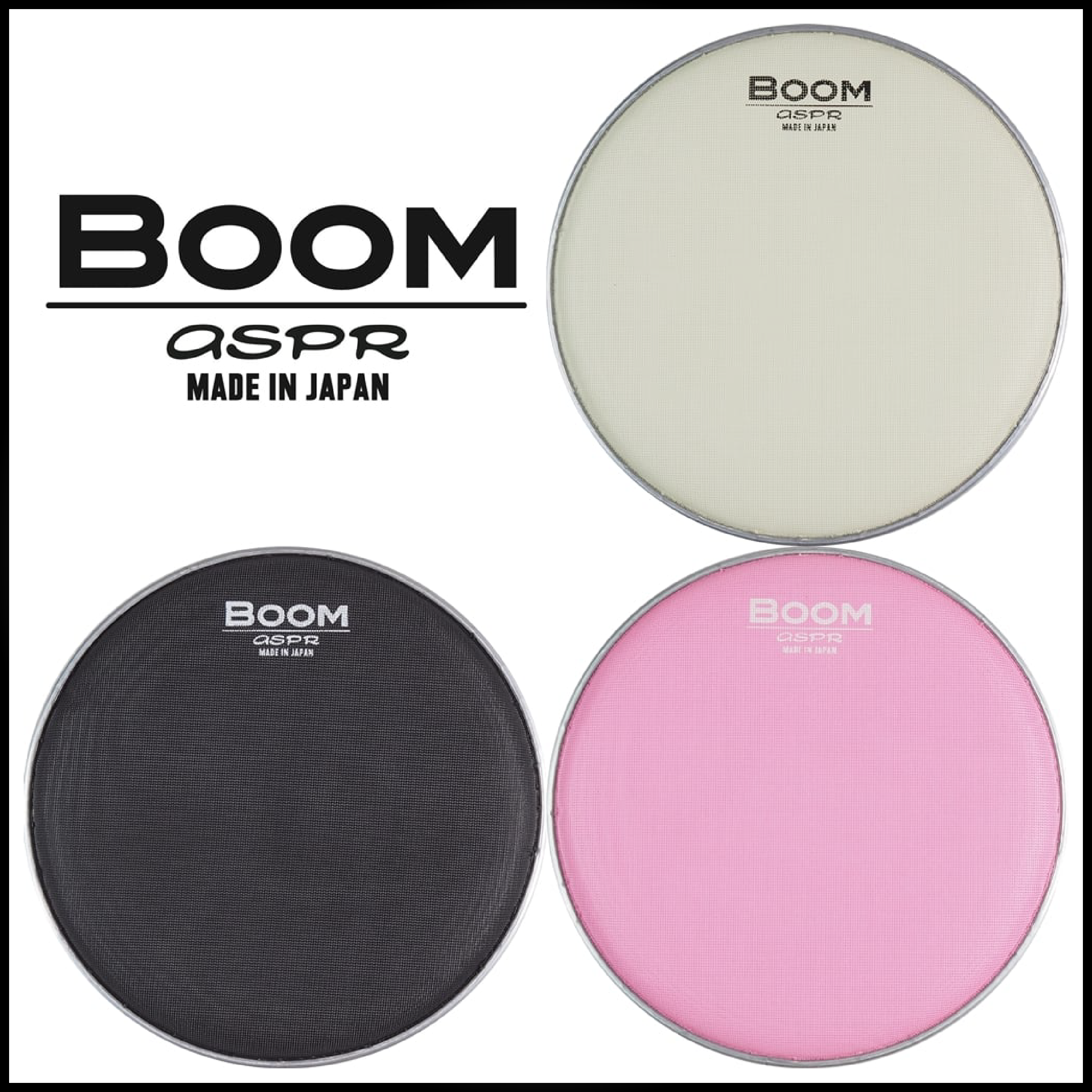 ASPR BOOM 컬러 블랙매쉬헤드 BMBK 06/08/10/12/13/14/15/16/18/20/22인치