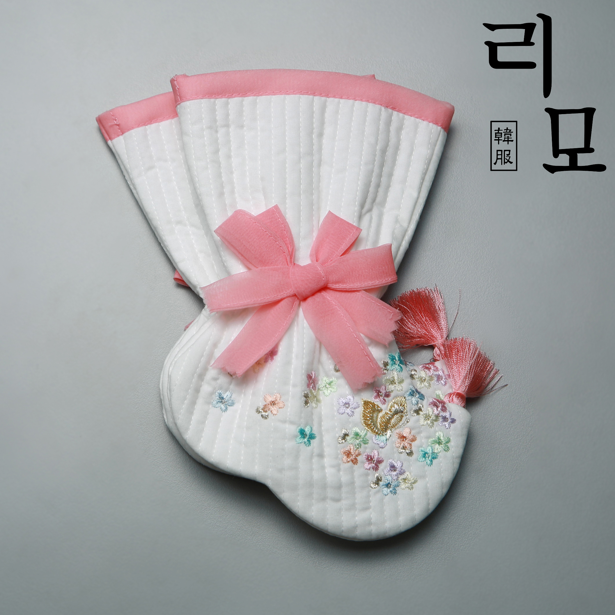 리모한복 여아버선(분홍)