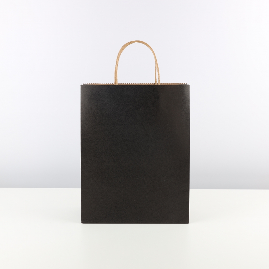 크라프트 블랙 지끈 쇼핑백 대 25x11x31 10장