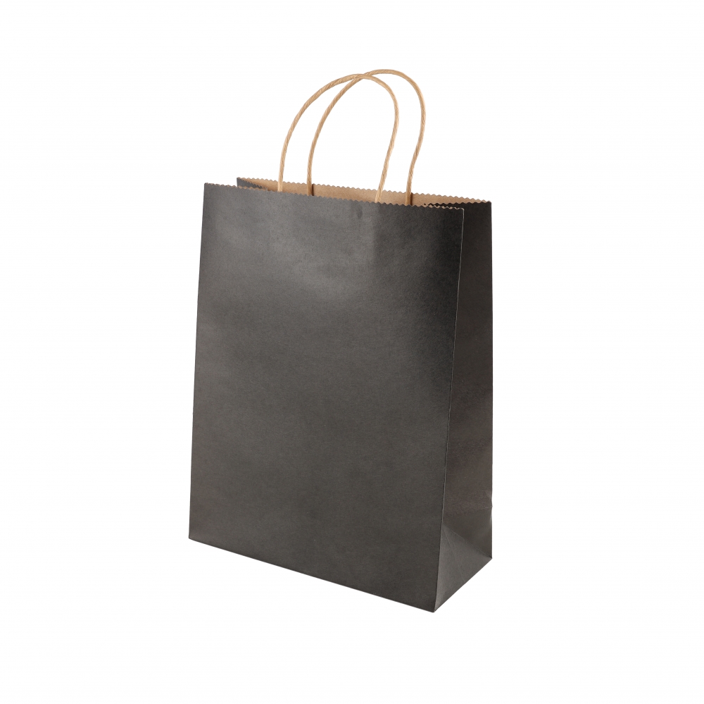크라프트 블랙 지끈 쇼핑백 대 25x11x31 10장