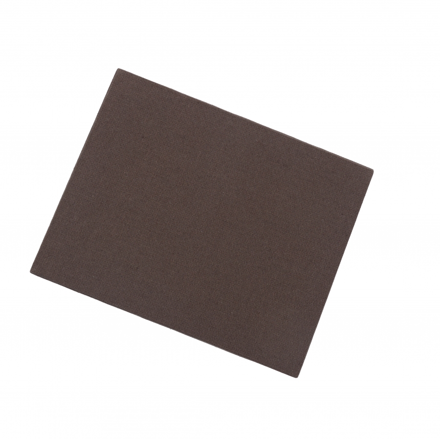 린넨 목침 다용도 진열대 브라운 대 25x20x2.1