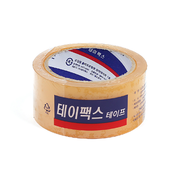 테이팩스 박스 테이프 투명 5x50