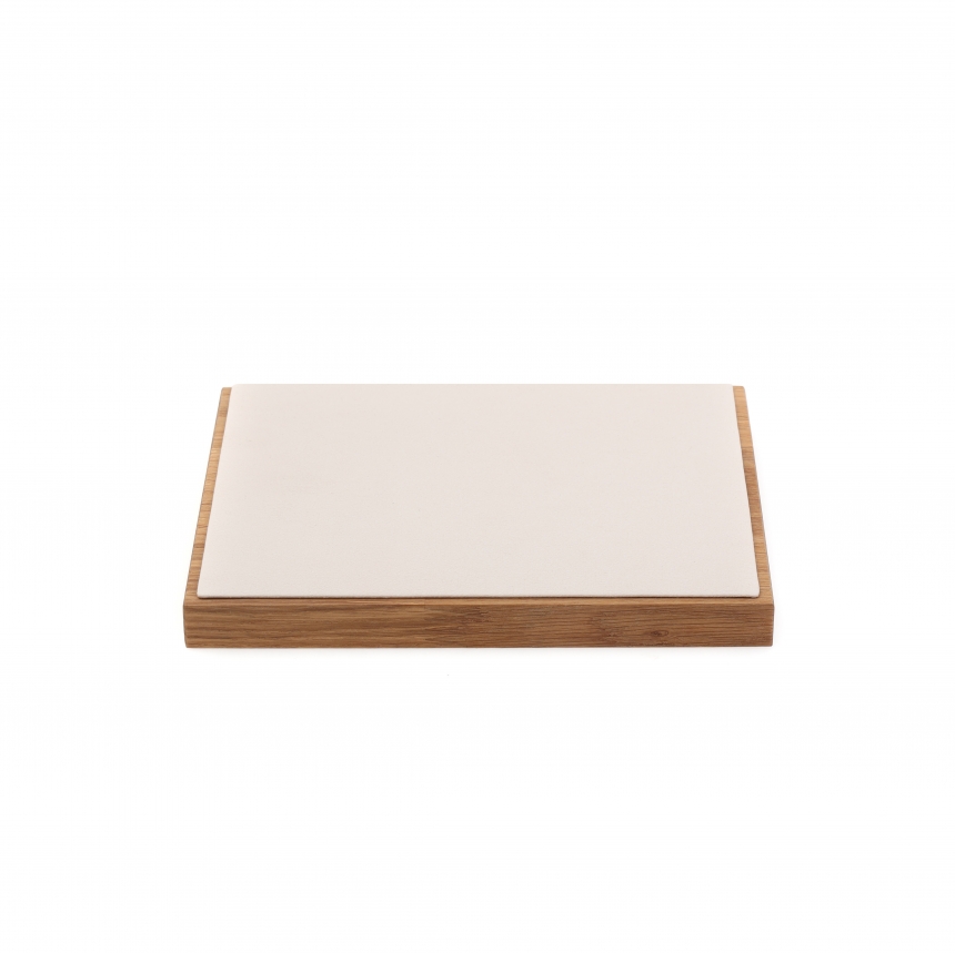 원목 사각 목침 다용도 진열대 아이보리 중 20x15x1.7