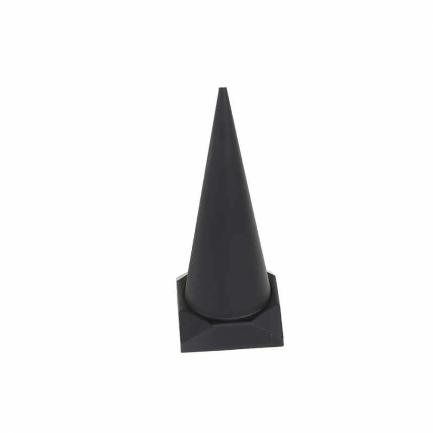꼬깔 반지 진열대 블랙 3.5x5x7