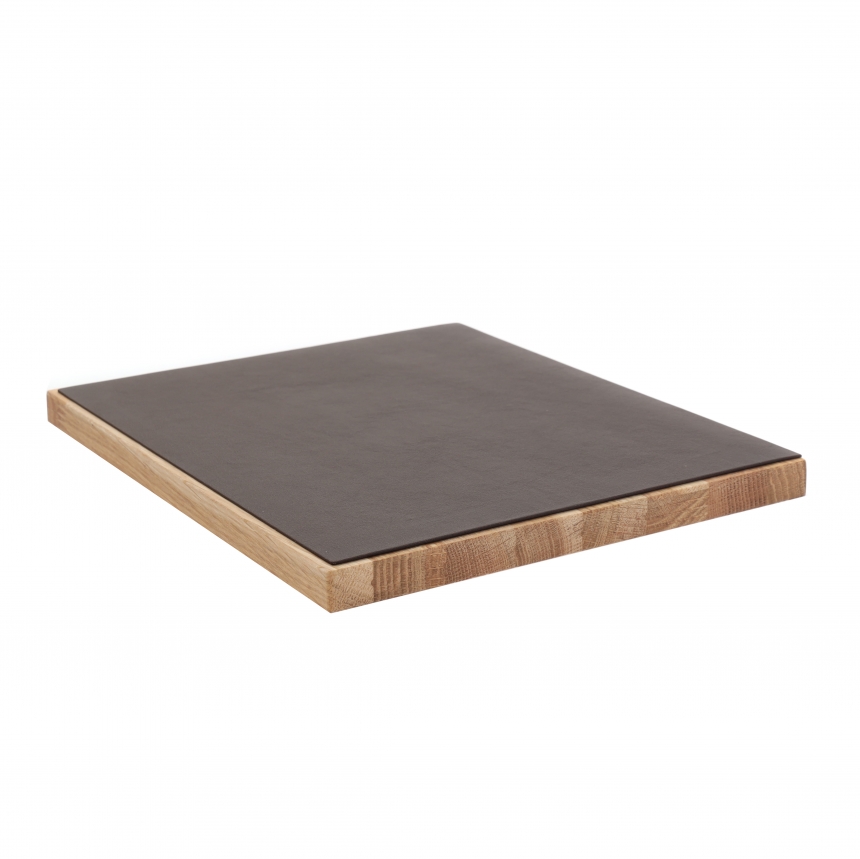 원목 사각 목침 다용도 진열대 브라운 특대 30x25x1.7